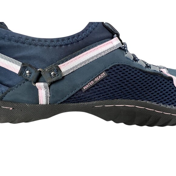 Jsport Tahoe Max Vegan Slip-on Trail Sneaker Women's US 8.5 Blue Water Ready - Picture 6 of 12